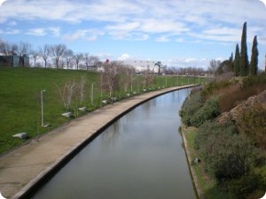 river of Juan Carlos I Park