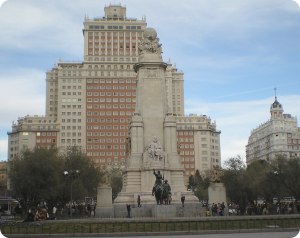 Plaza España Square of Madrid