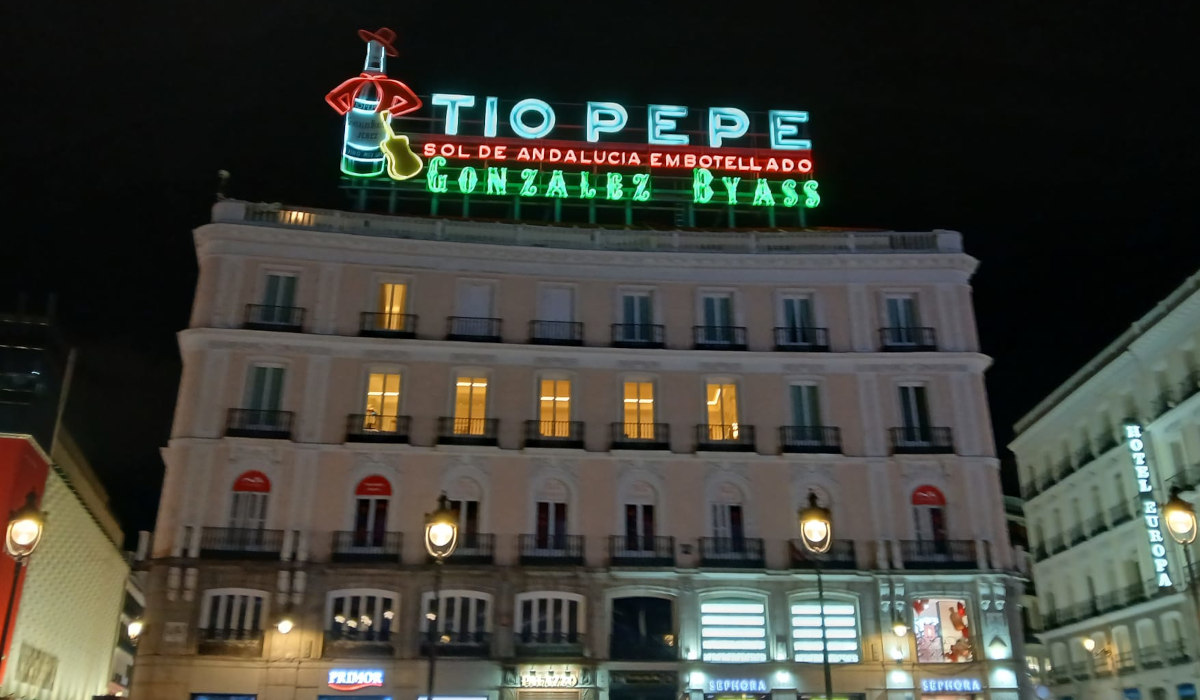 Tio Pepe Sign