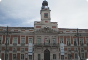 Puerta del Sol of Madrid